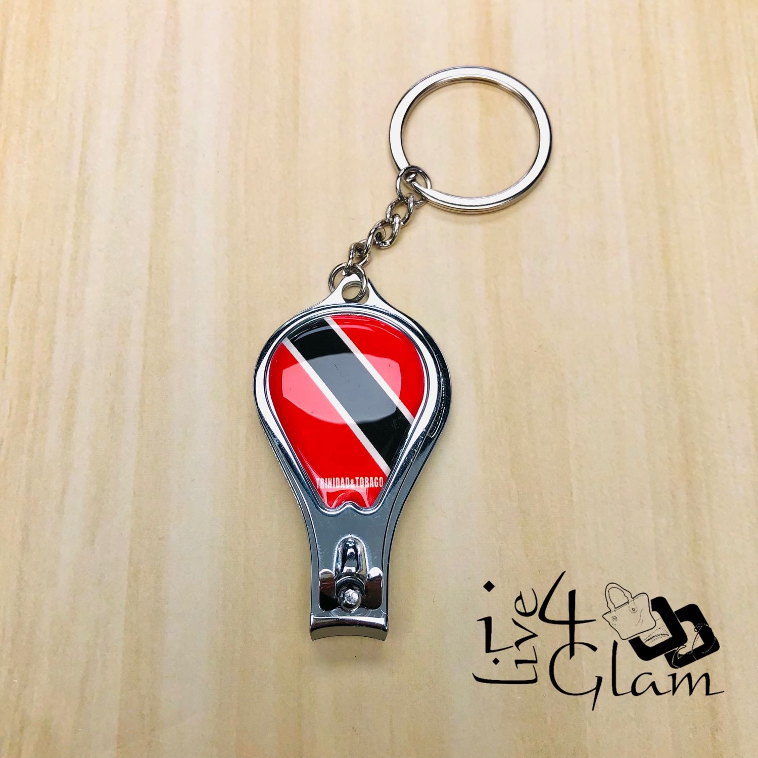 Trinidad and Tobago Nail Clipper Keychain