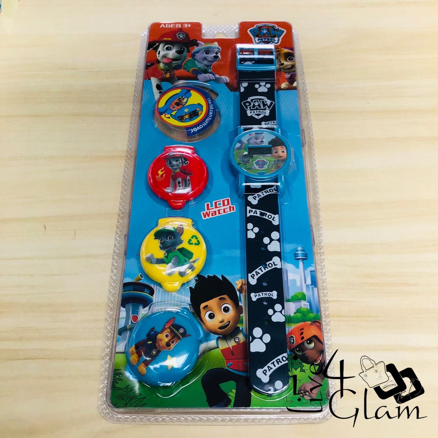 Paw Patrol Kid&#39;s LCD Watch with Changeable Lid