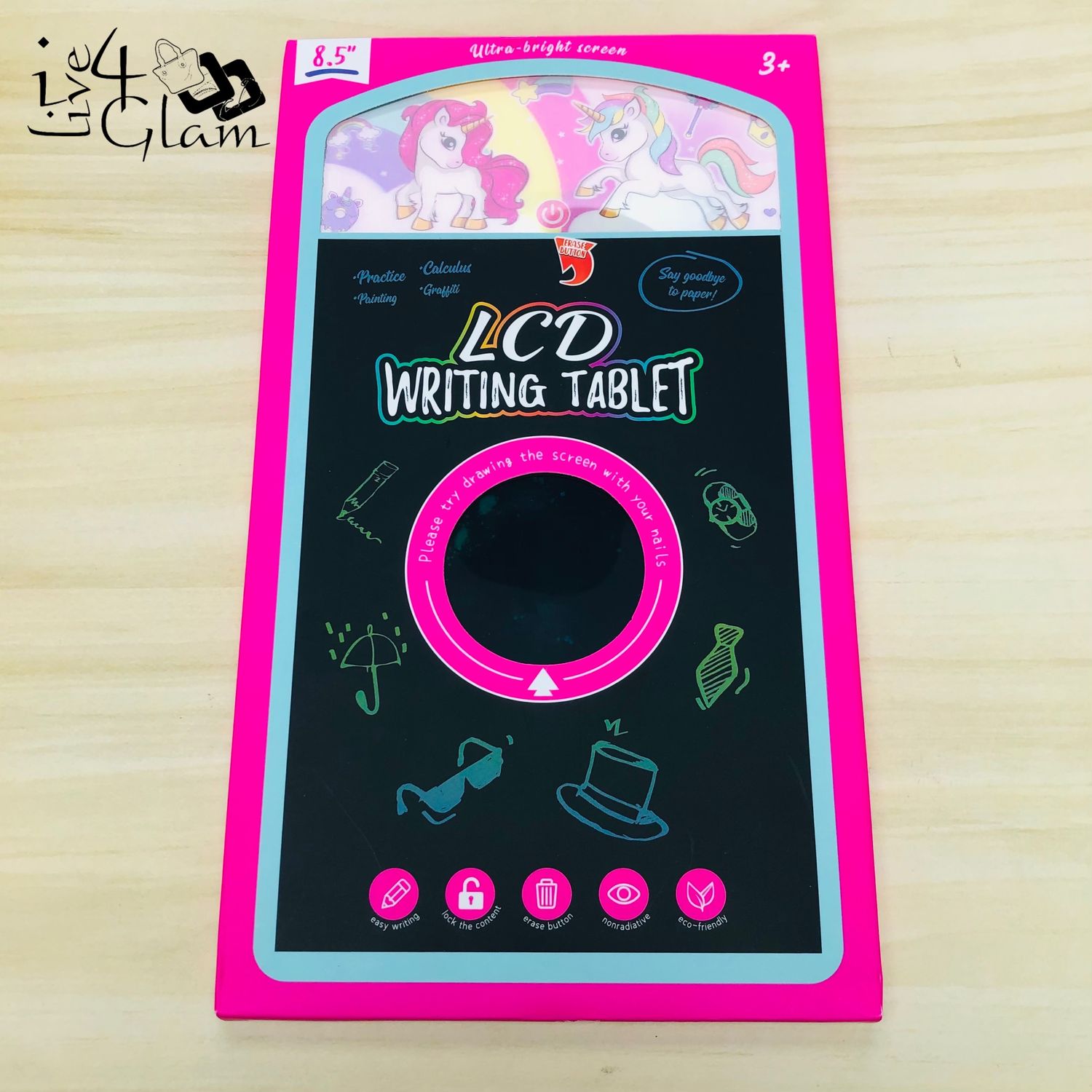LCD Writing Tablet Pink
