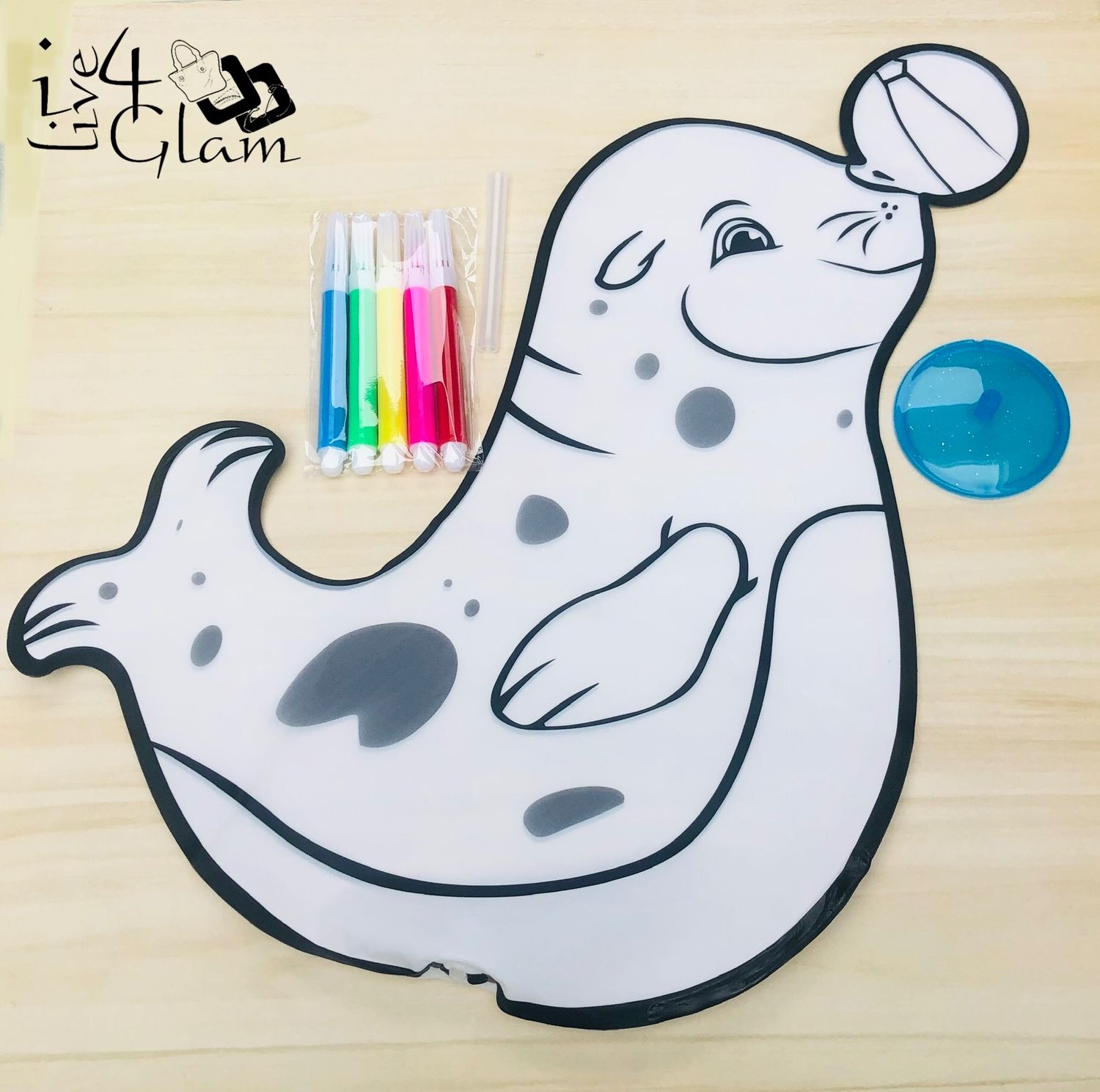Inflatable Paint Toy Seal