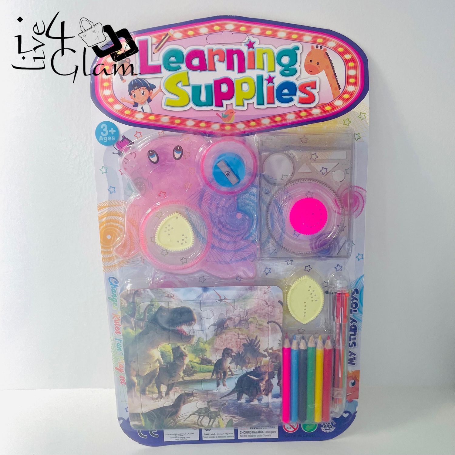 Kid&#39;s Learning Set Dinosaur Style 1