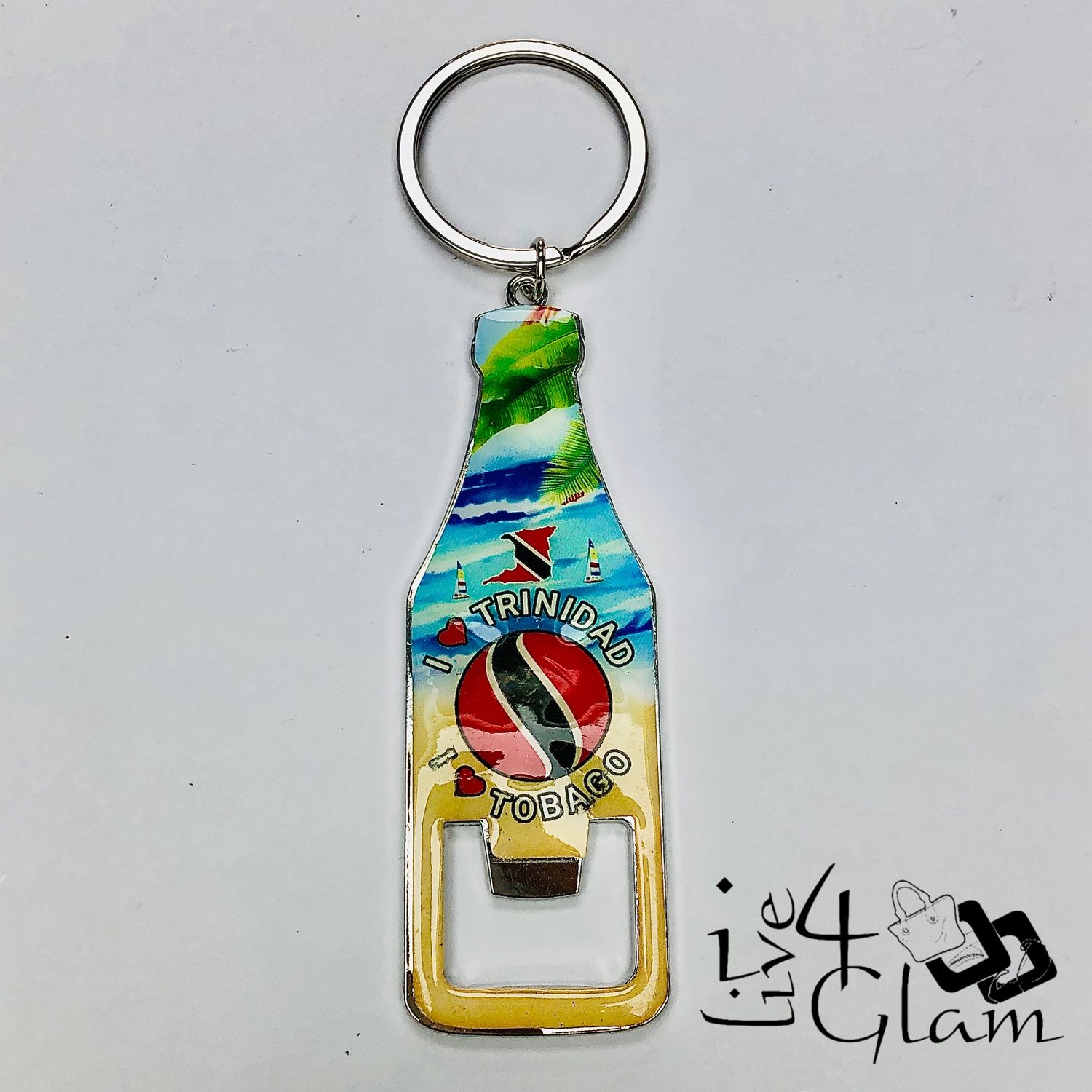 Trinidad and Tobago Bottle Shaped Bottle Opener
