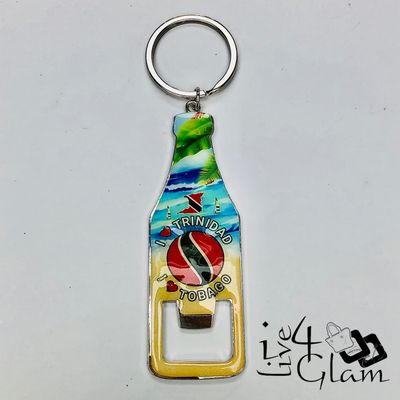 Trinidad and Tobago Bottle Shaped Bottle Opener