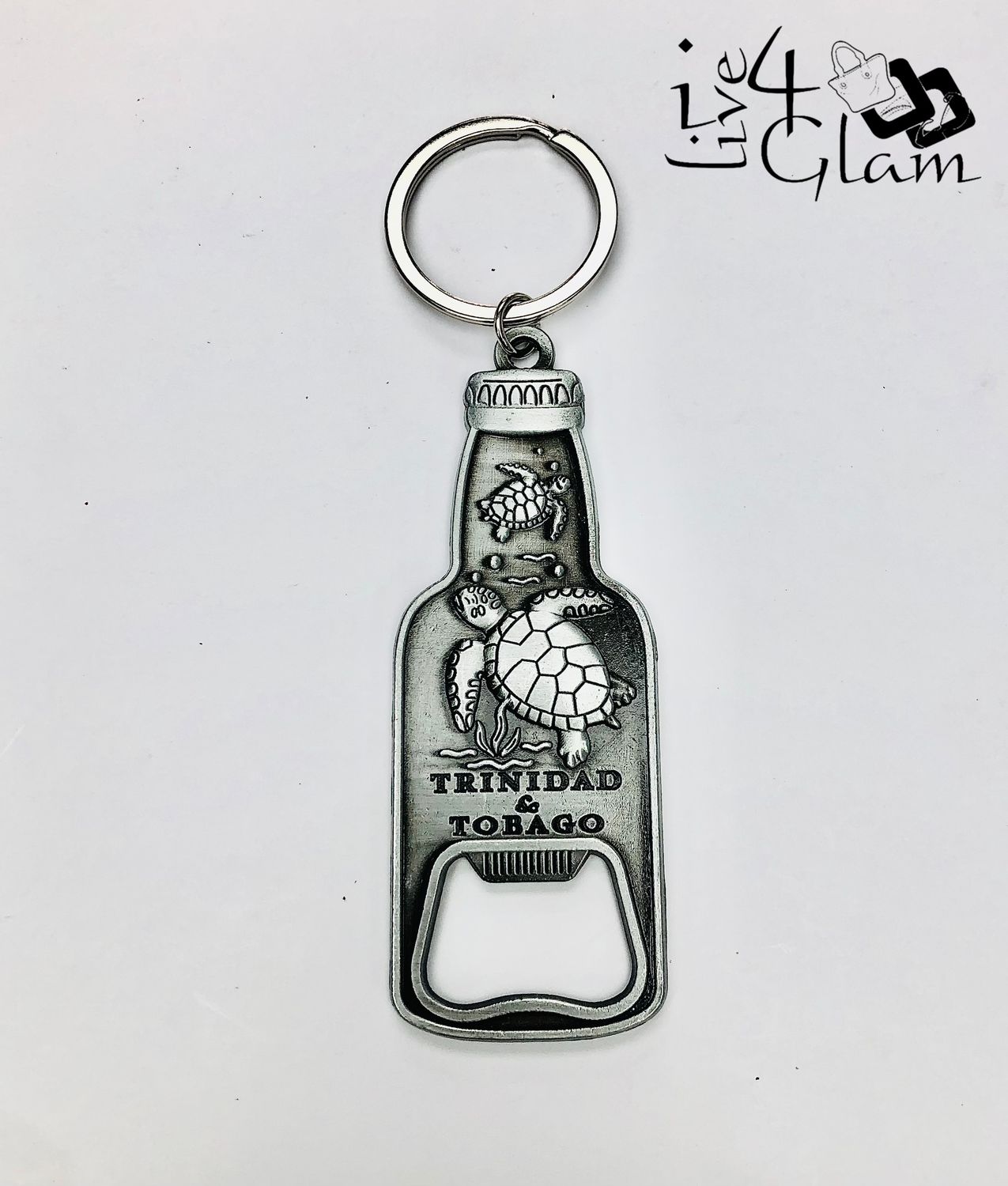 Trinidad and Tobago Aluminum Turtle Bottle Opener