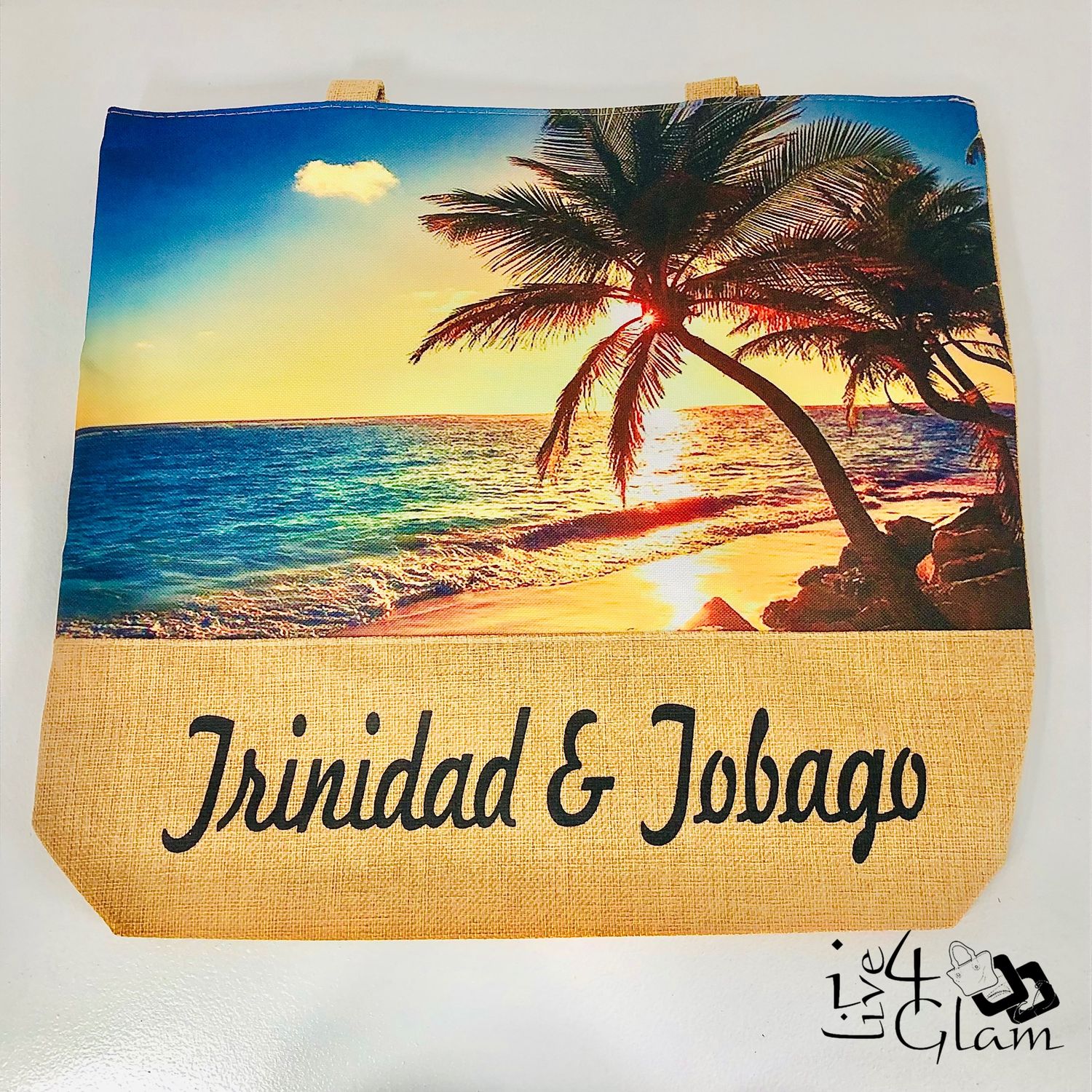 Palm Tree Beach Tote Bag
