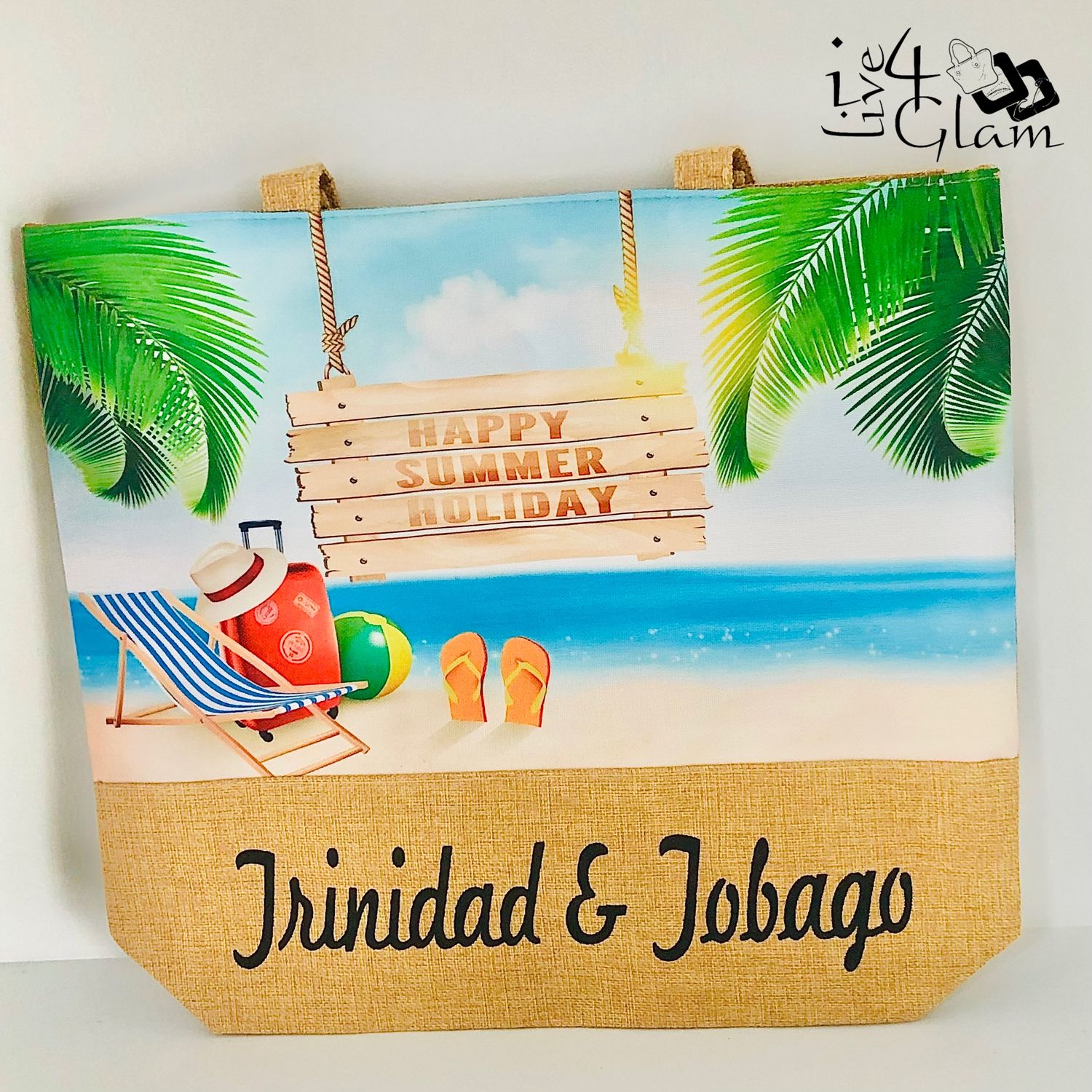 Beach Chair Design Beach Tote Bag