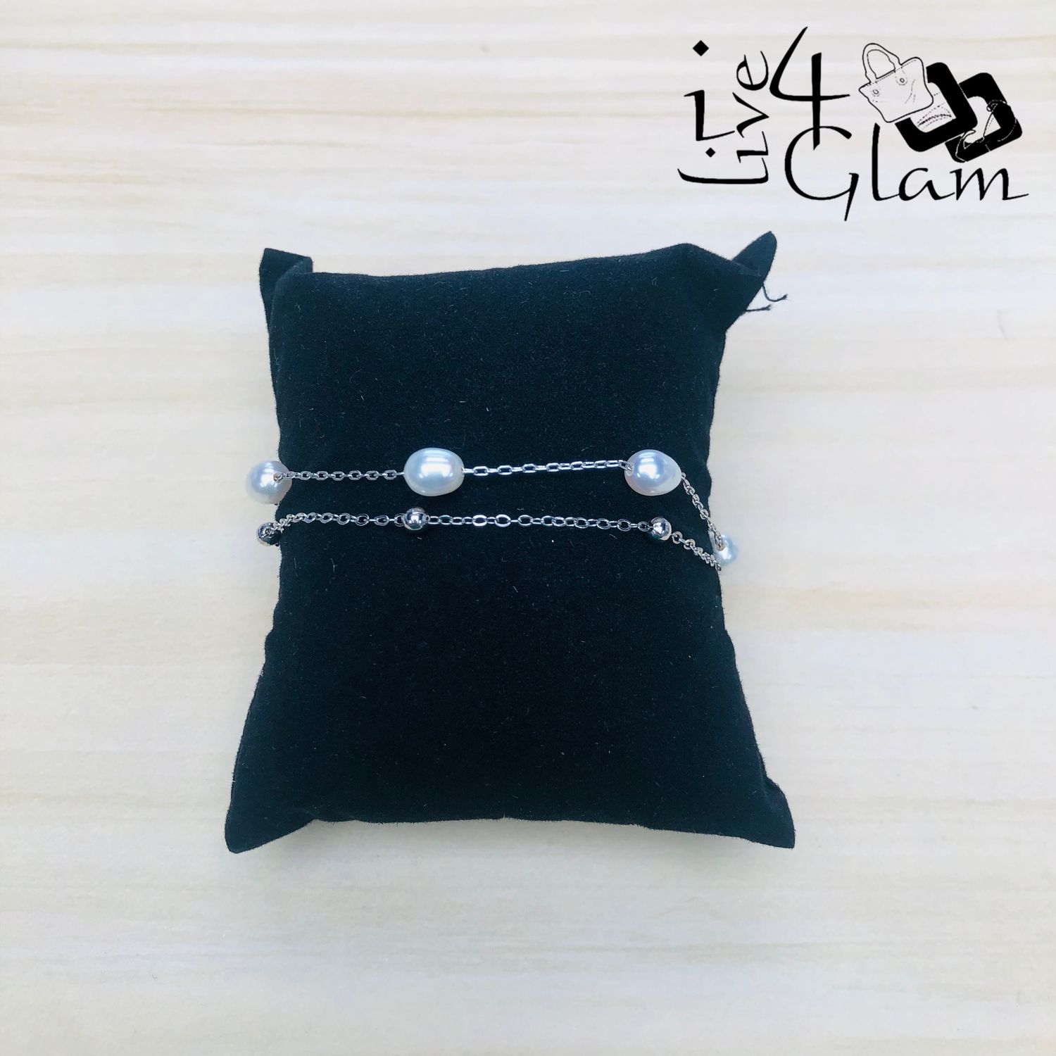Fashion Double Layer Pearl Bracelet