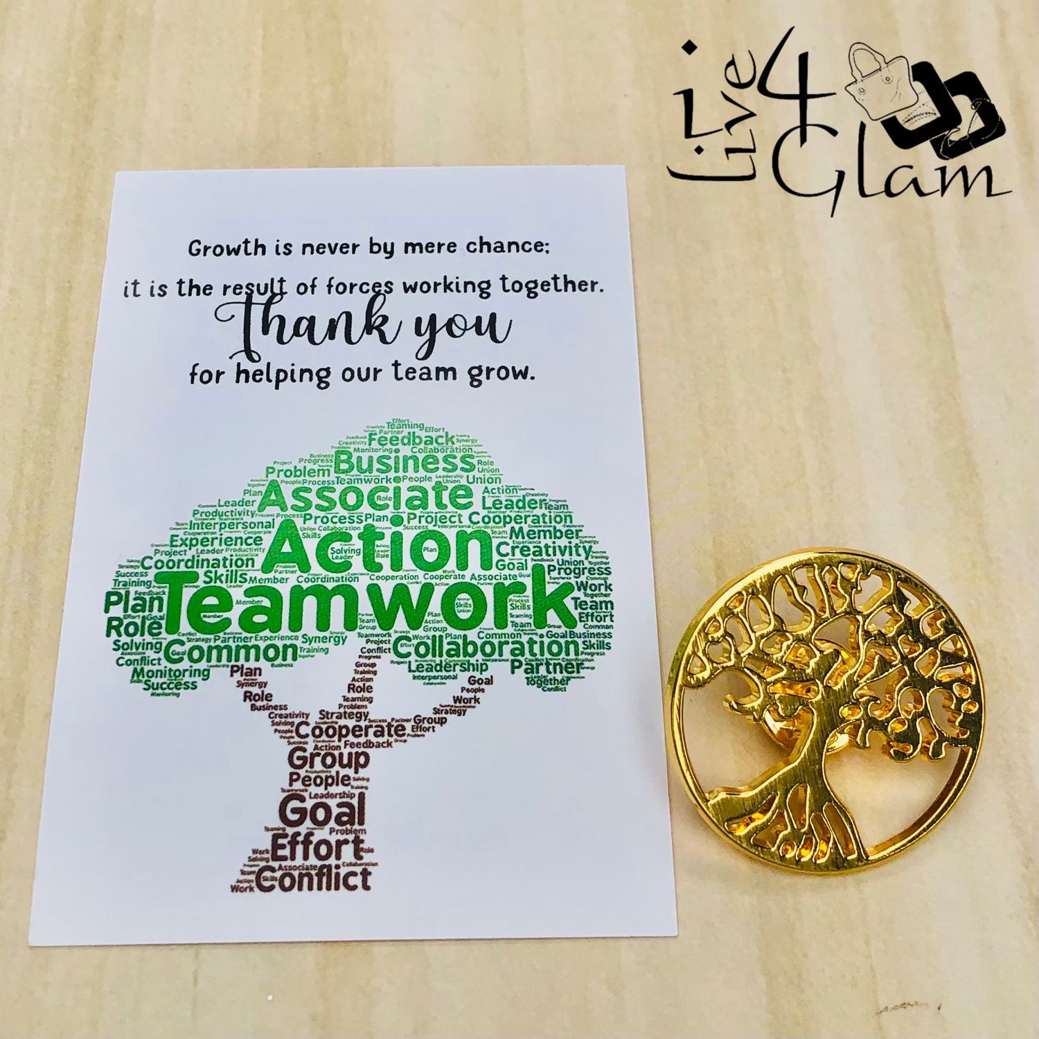 Appreciation Tree Of Life Pin