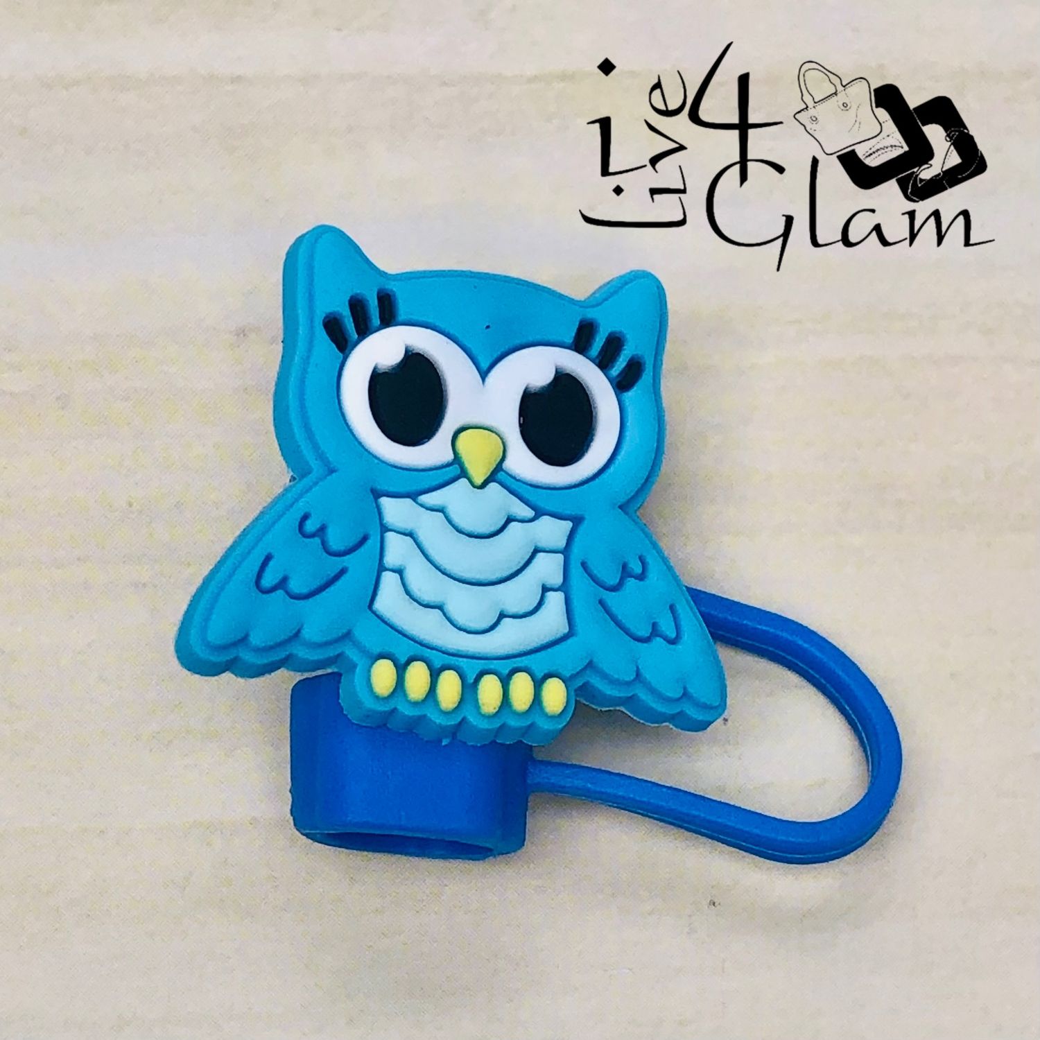 Bird Large Straw Cover , Style: Owl