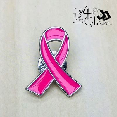 Dark Pink Awareness Ribbon Breast Cancer