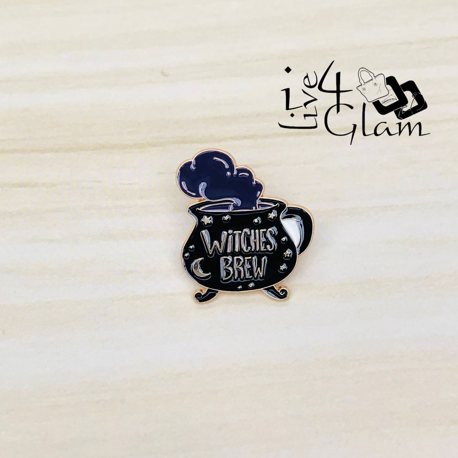 Enamel Pin, Style: Witches Brew