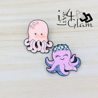 Octopus Enamel Pin