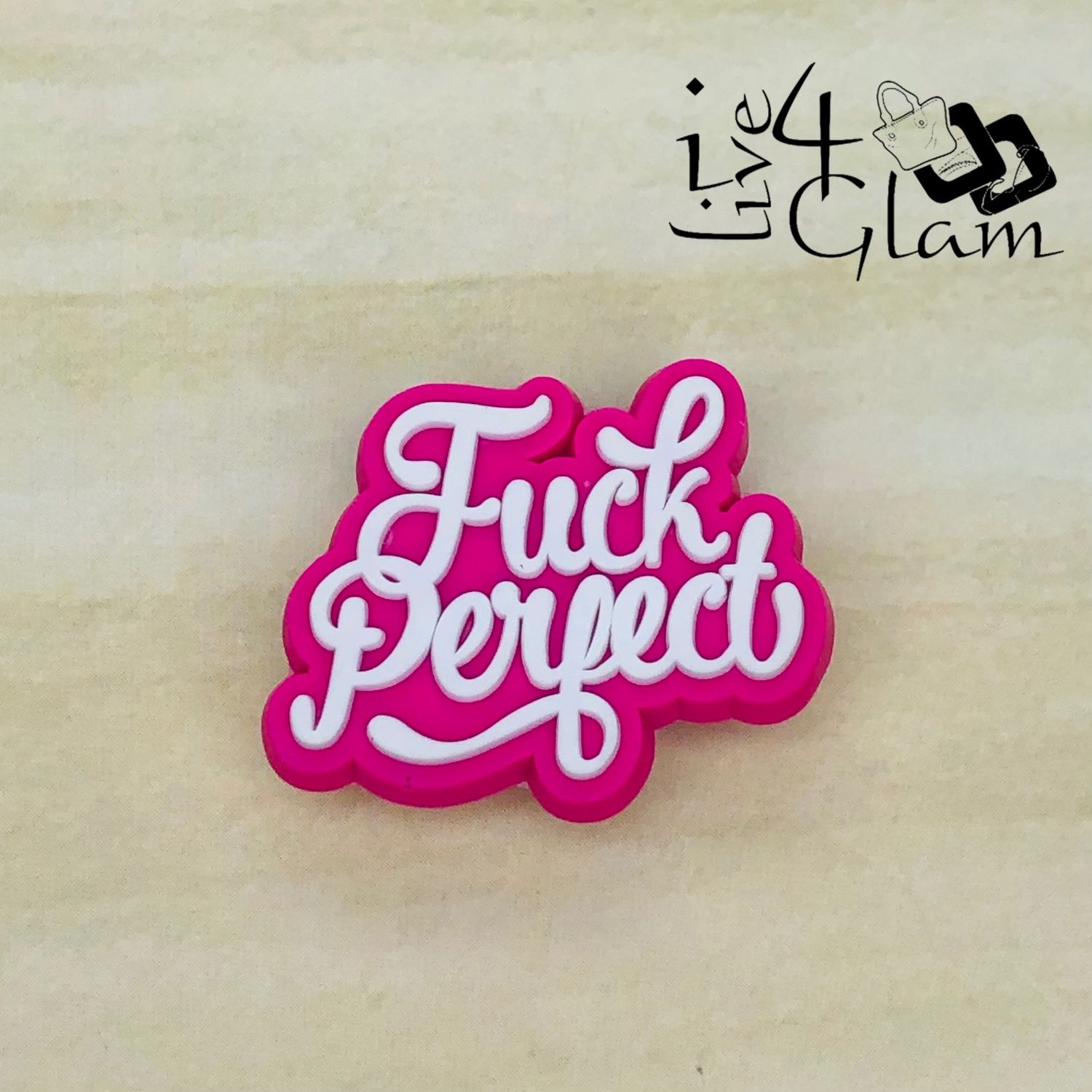 Shoe Charm Jibbit, Style: F**k  Perfect