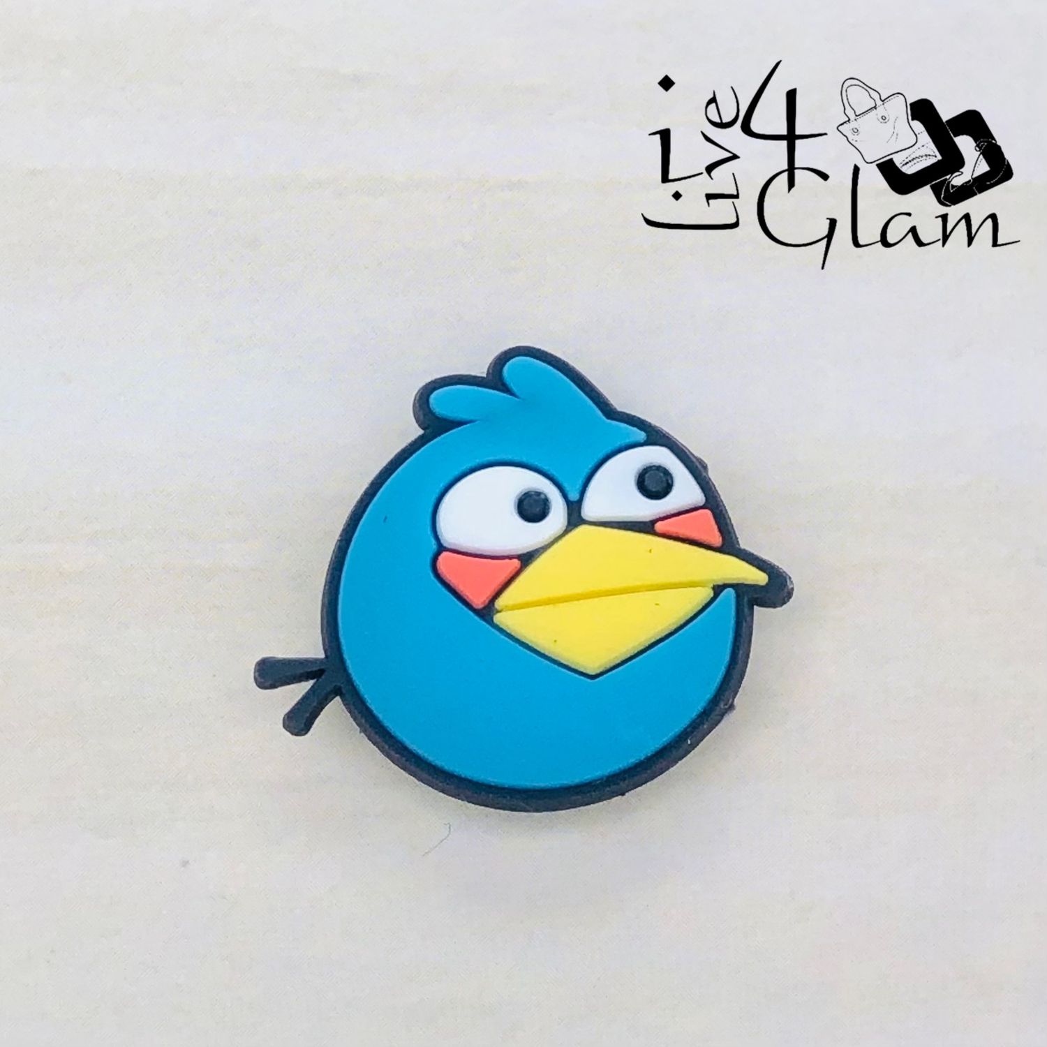 Video Game Character Jibbit, Style: Blue Angry Bird
