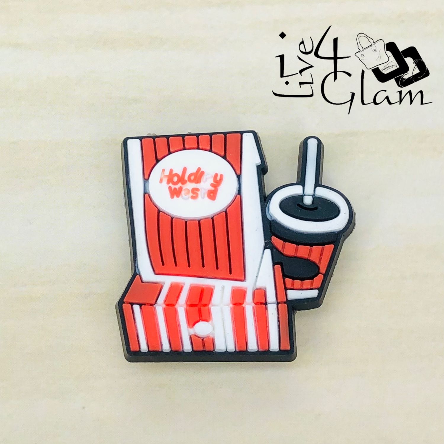 Shoe Charm Jibbit, Style: Movie Snacks