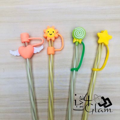 Straws with Straw Covers