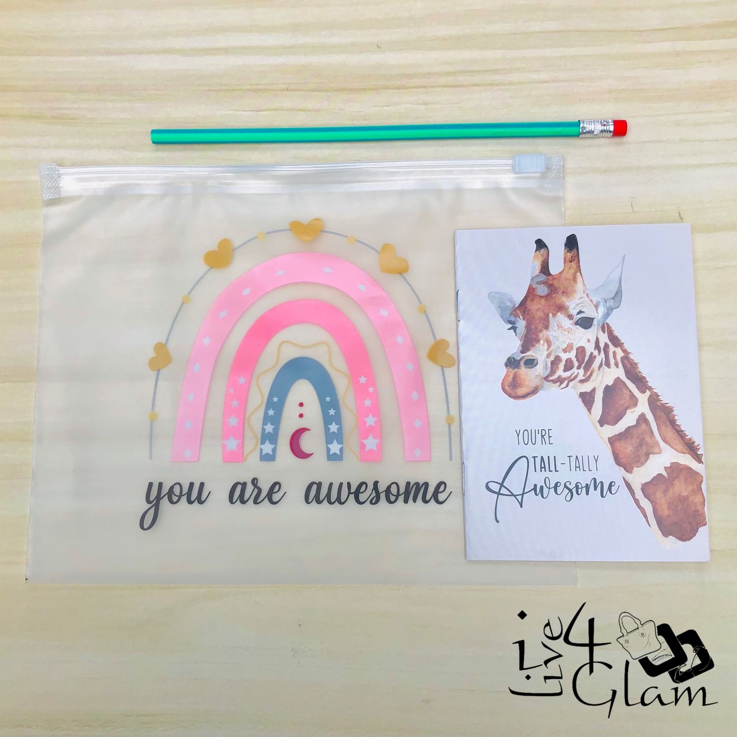 You are Awesome Waterproof Case, Pencil and Book Style 1