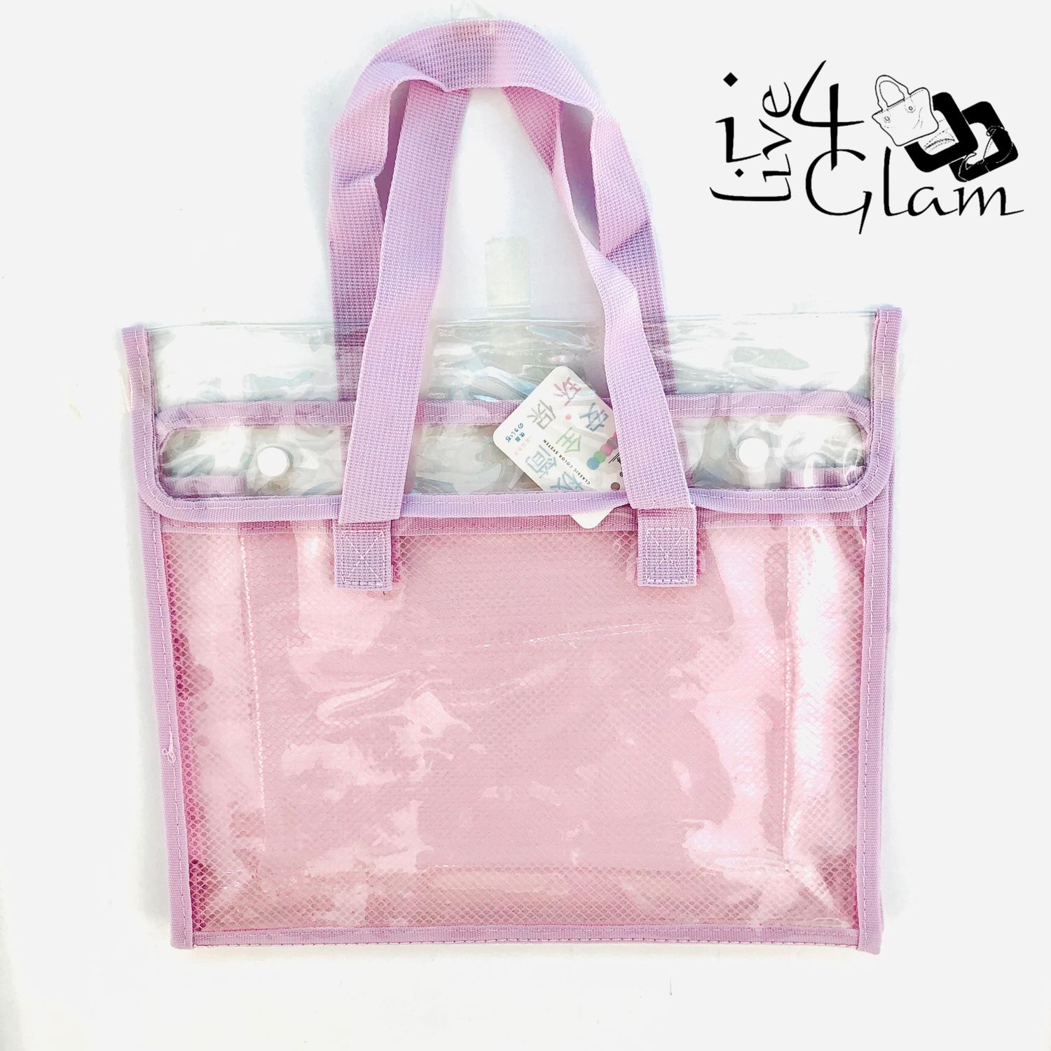 Pink Document Bag