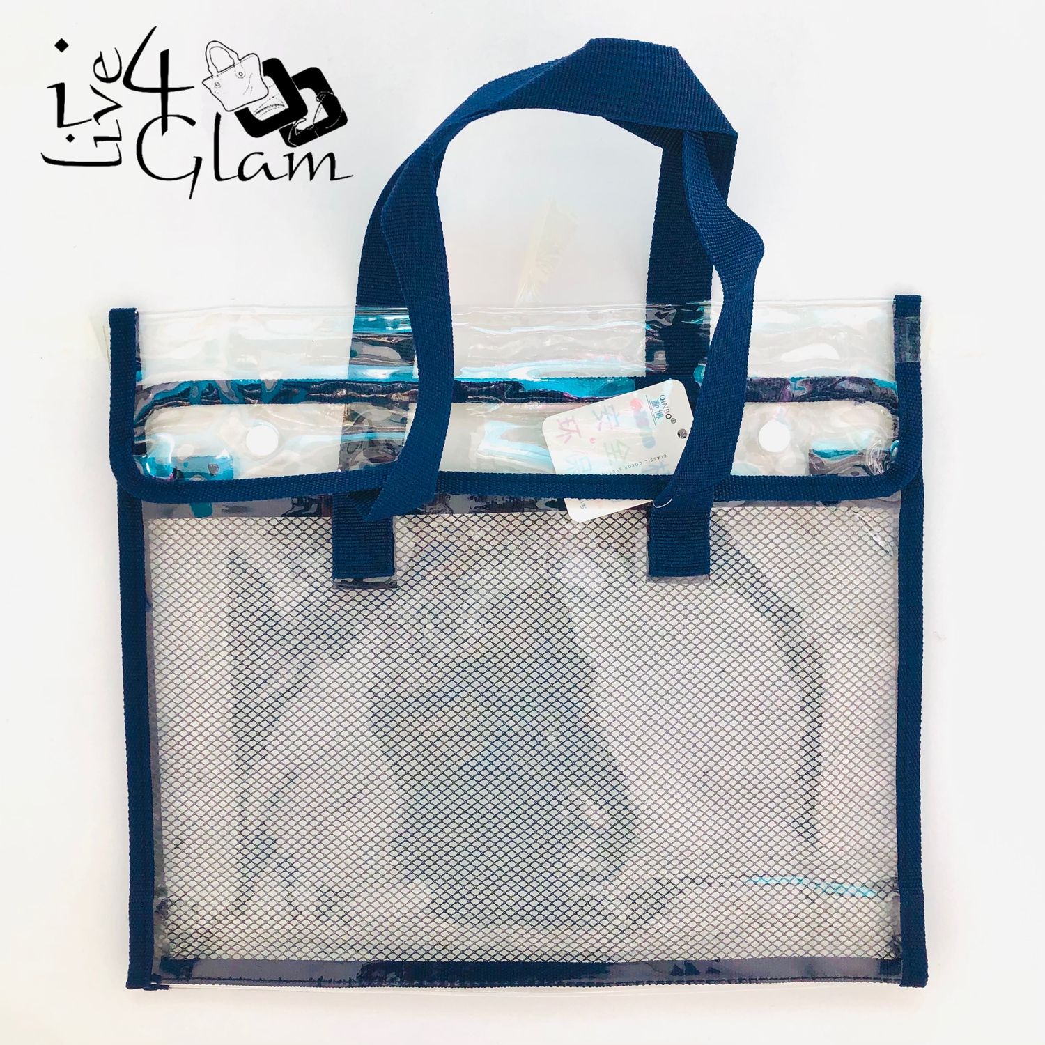 Blue Document Bag