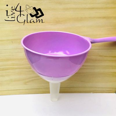 Plastic Strainer with Funnel Purple