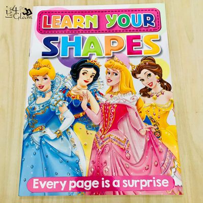 Princess Learn Your Shapes Activity Book