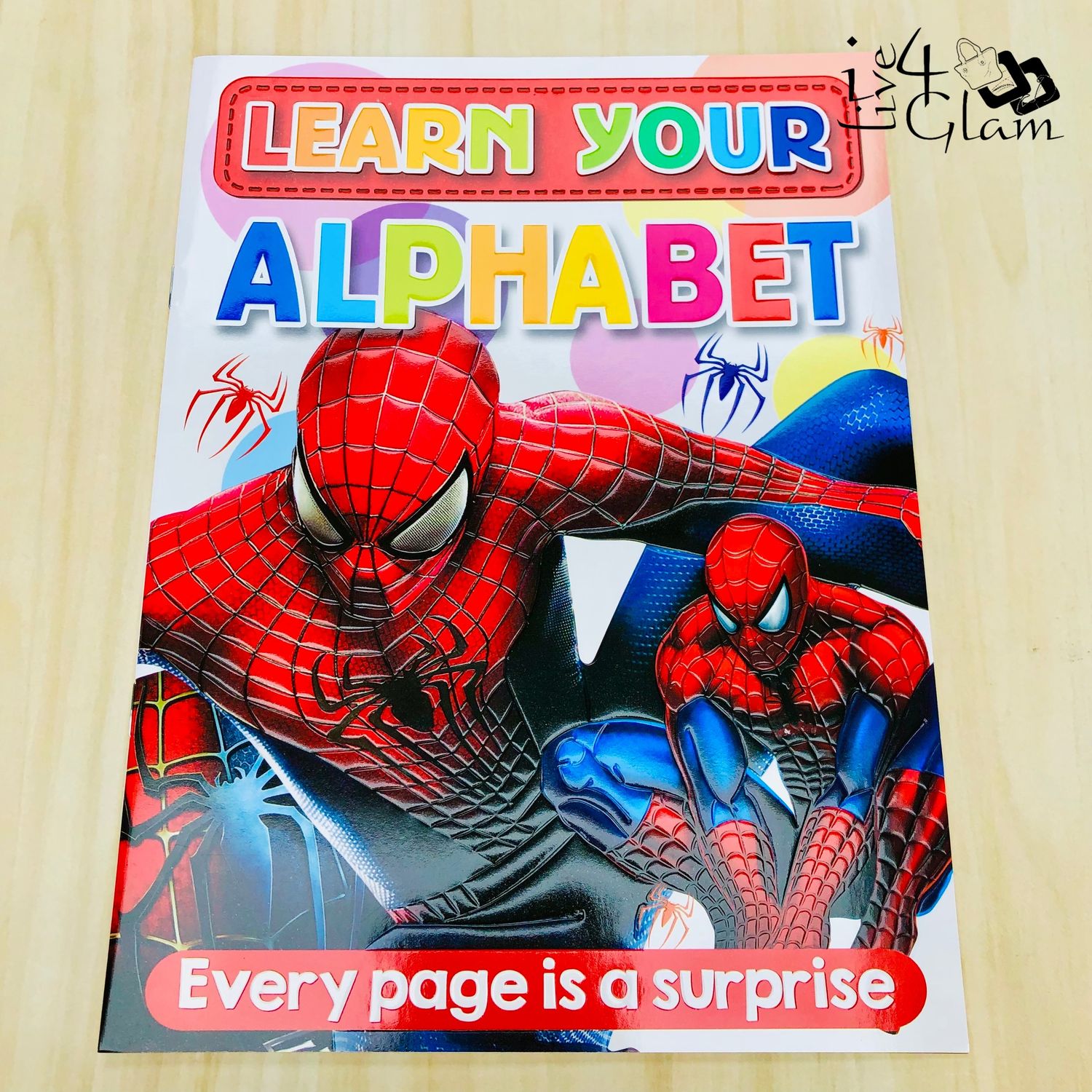 Spider-Man Learn Your Alphabet Activity Book