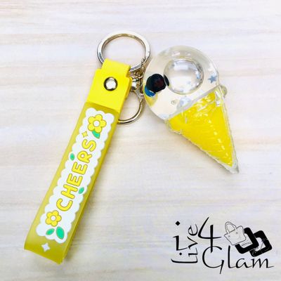 Ice-Cream Cone Keychain