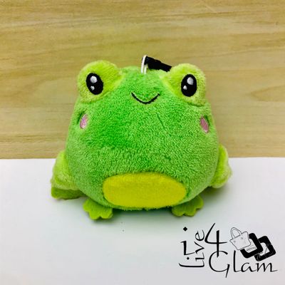 Plush Frog Keychain