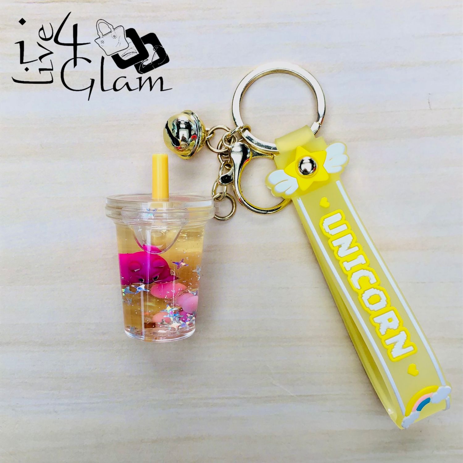 Bear Cup Key Chain