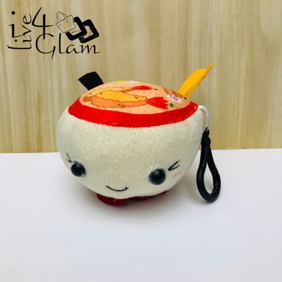 Plush Ramen Bowl Keychain