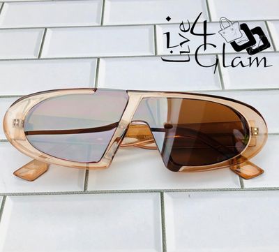 Oval Zig Zag Sunglasses