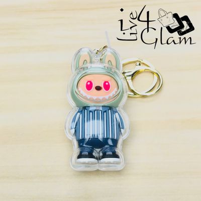 Labubu in Acrylic Case Keychain Style 4