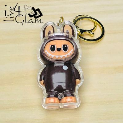 Labubu in Acrylic Case Keychain Style 6