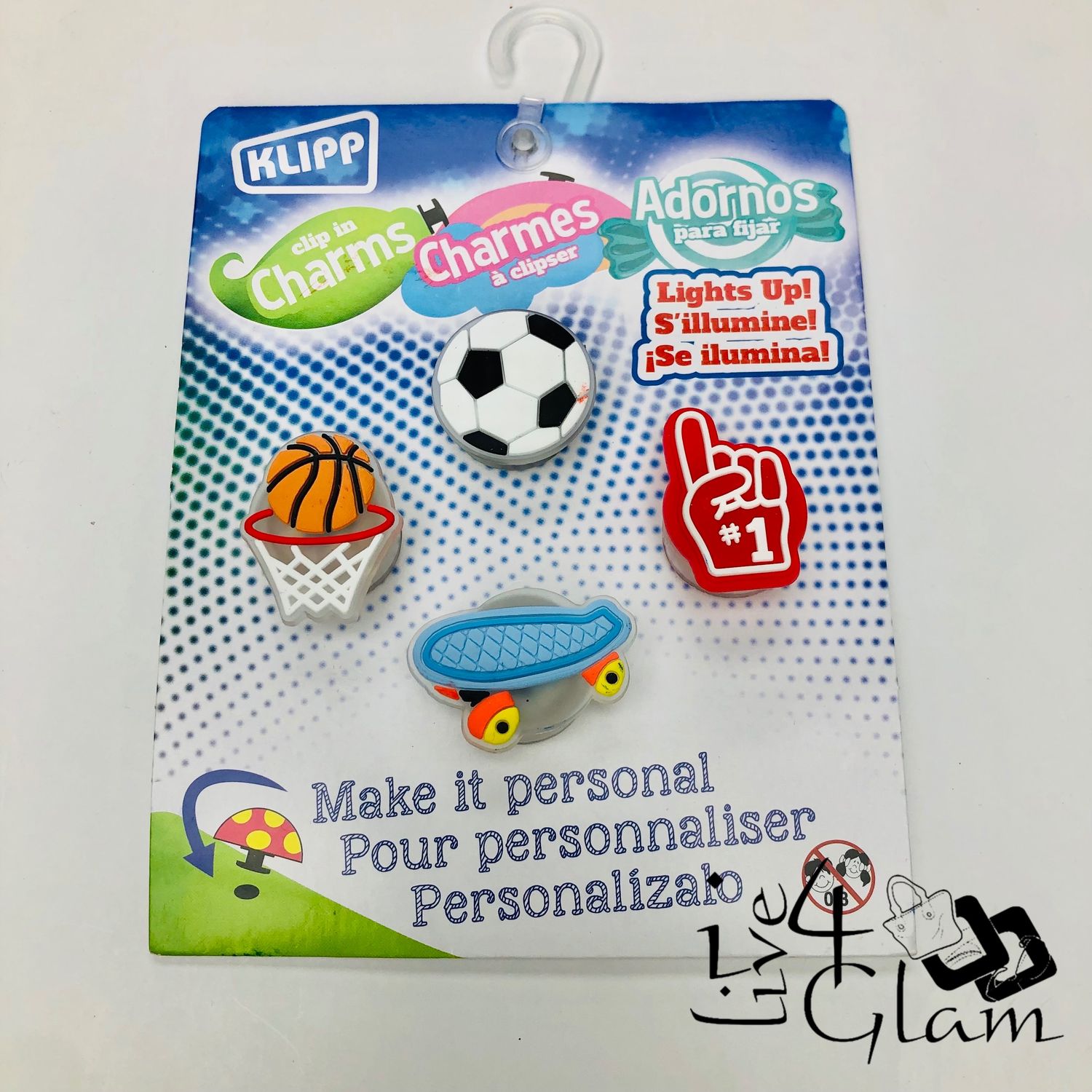 Light Up Jibbit 4 Pcs Sports