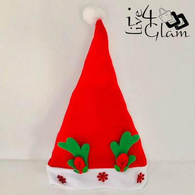 Christmas Hat Green Reindeer Ears