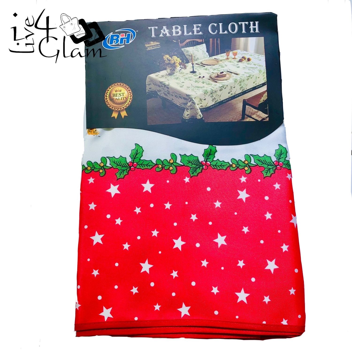 Christmas Table Cloth 140cm x 180cm Style 2