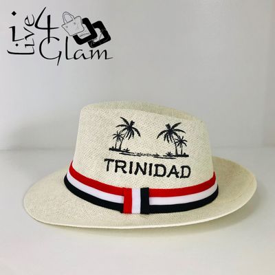 Trinidad and Tobago Fedora Off White