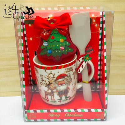 Christmas Mug with Spatula