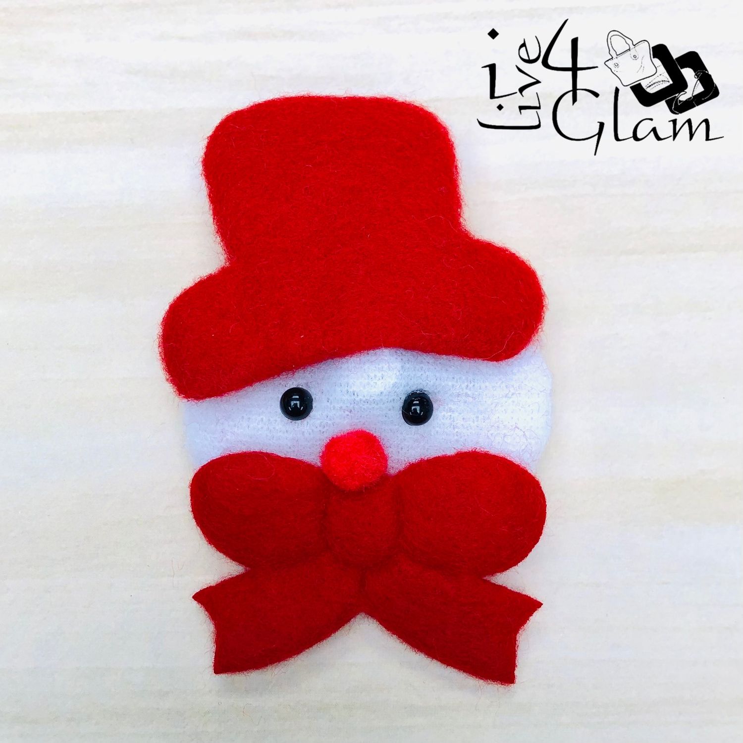 Christmas Light Up Broach Snowman