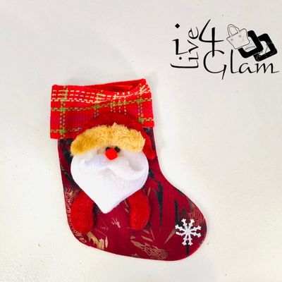 Mini Christmas Stocking Santa
