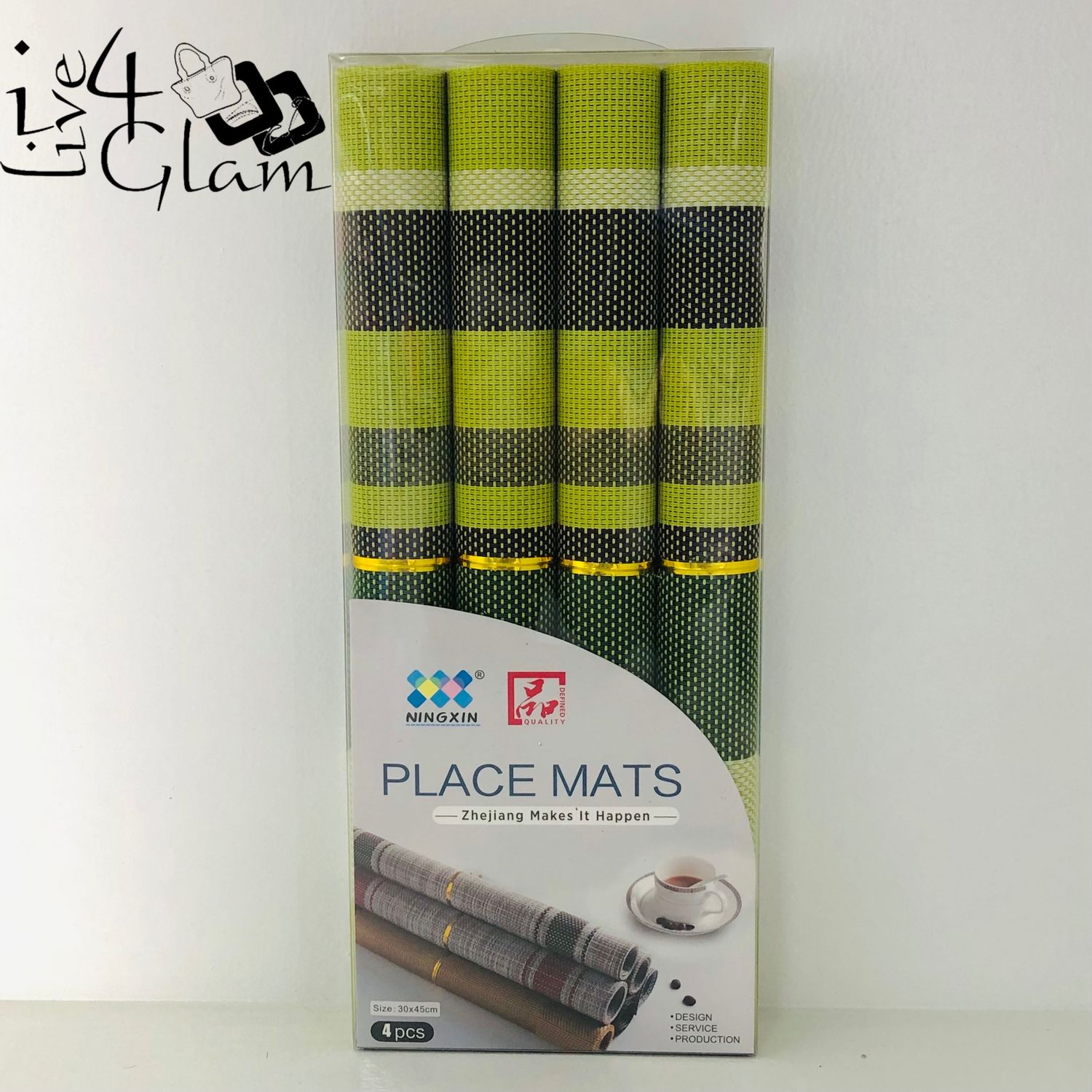 Place Mat Set Green
