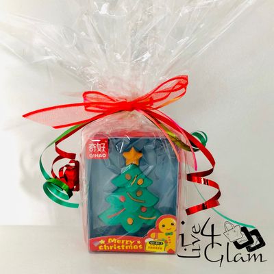 Christmas Eraser Gift Tree