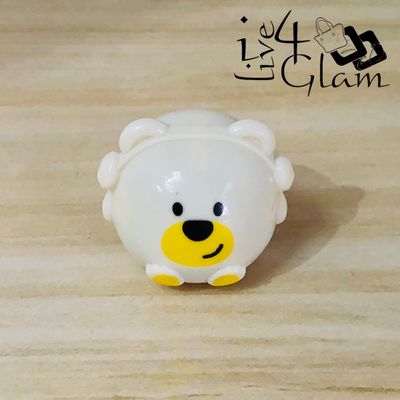 Mini Car Toy White Bear