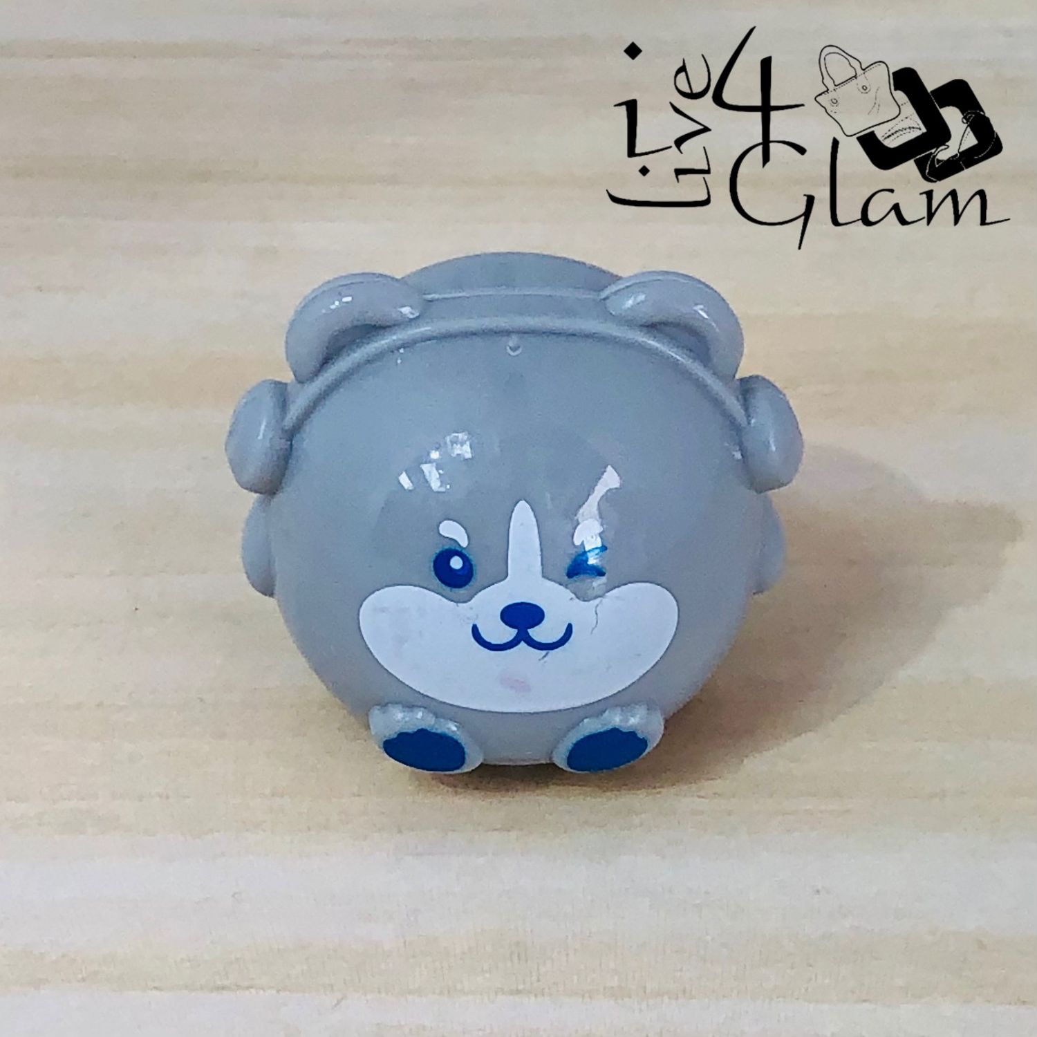 Mini Car Toy Gray Bear