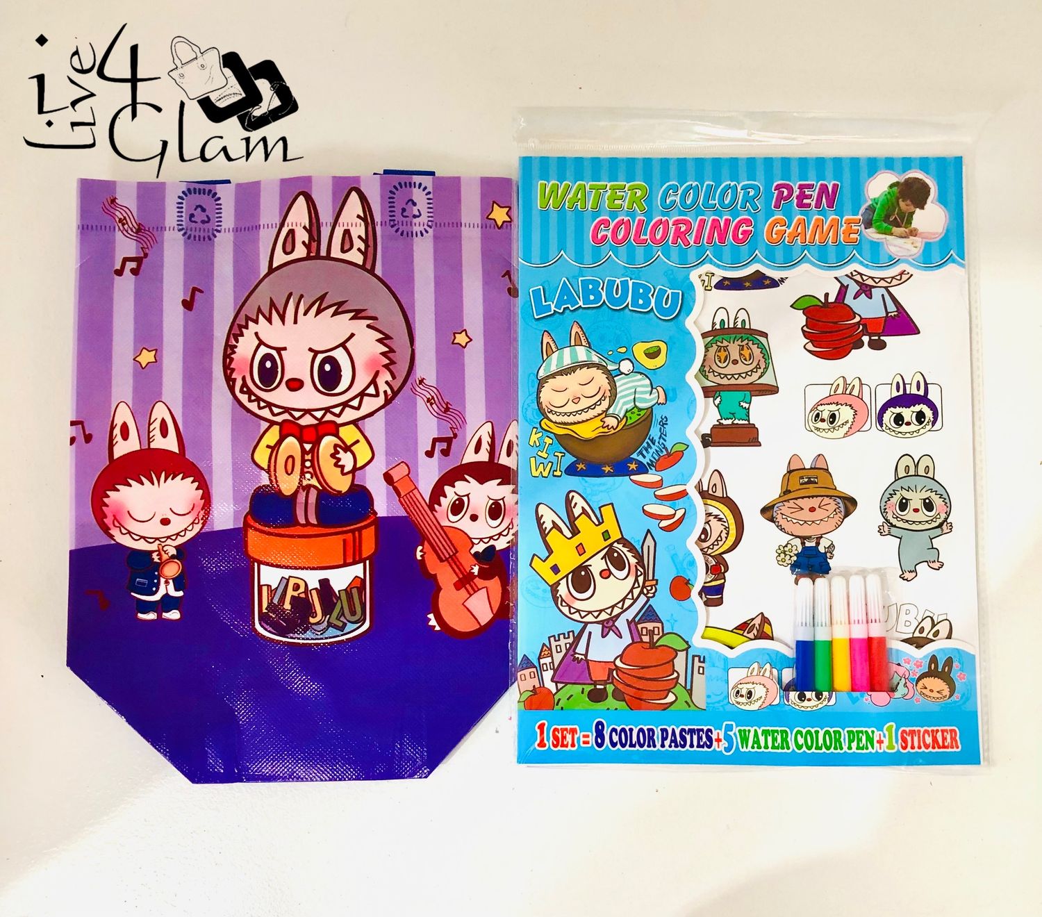 Purple Labubu Bag Style 1