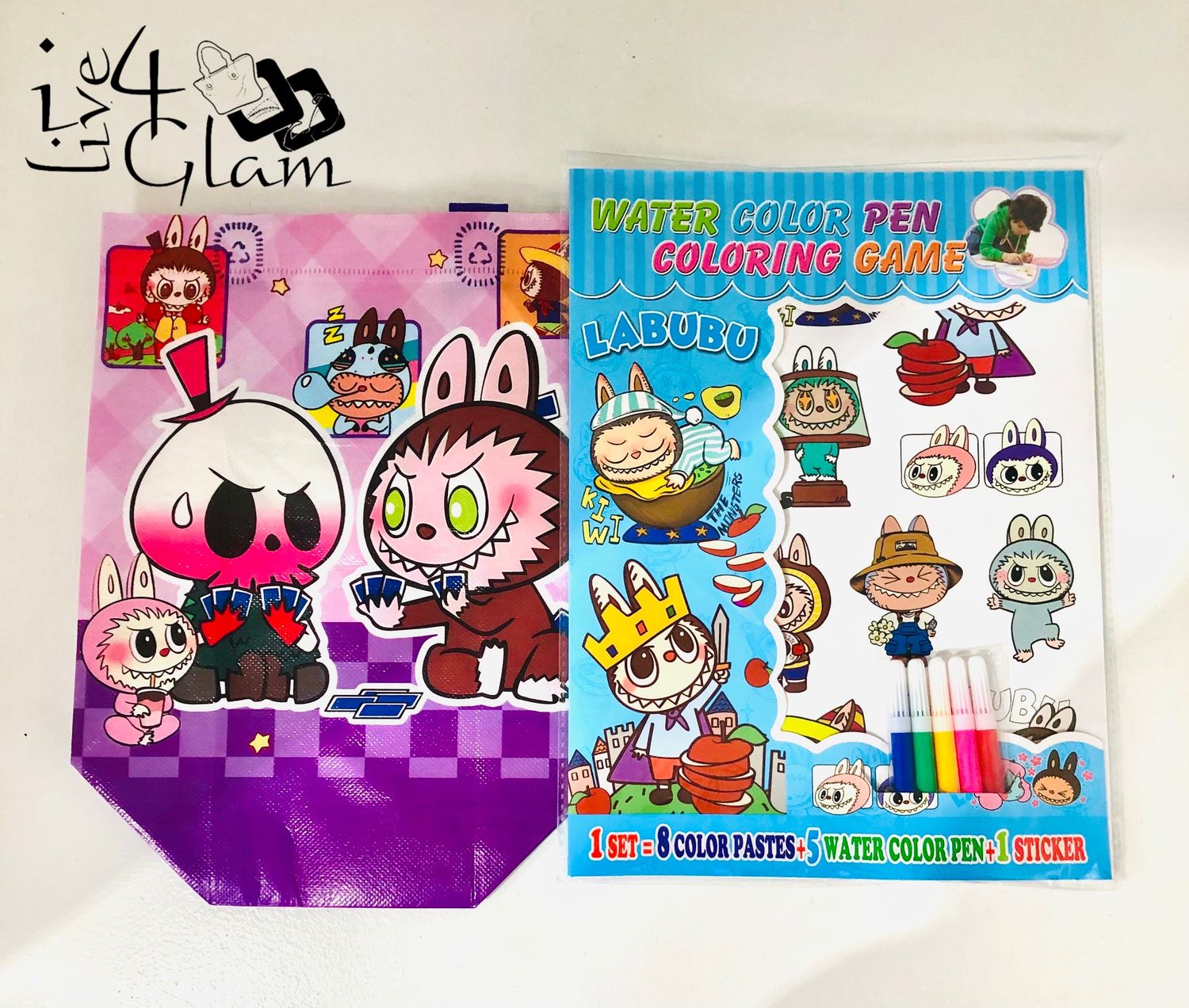 Purple Labubu Bag Style 2