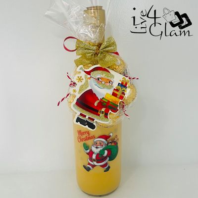 Ponche De Creme with Chocolate Wreath