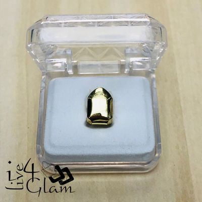 Fashion Single Gold Cap Grillz