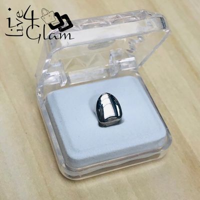 Fashion Single Silver Cap Grillz