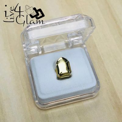 Fashion Single Gold Cap Grillz